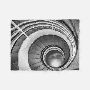 Couverture Polaire Escalier circulaire BW
