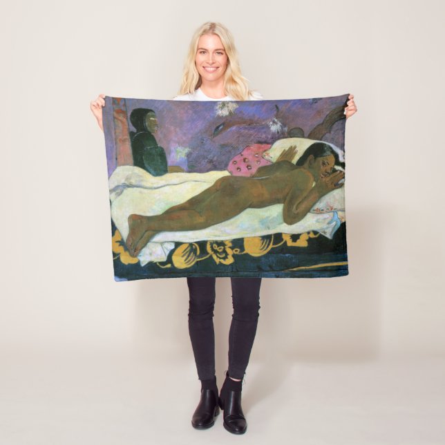 Couverture Polaire Esprit de l'observation des morts, Gauguin (En situation)