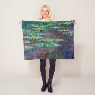 Couverture Polaire Etang Lily, Monet