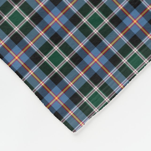 Couverture Polaire État du Colorado Tartan (Coin)