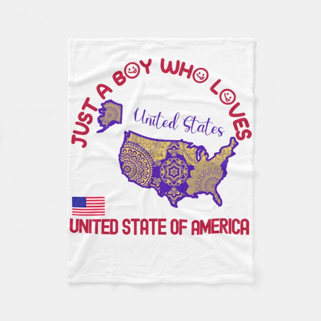 Couverture Polaire États-Unis d'Amérique (Devant)