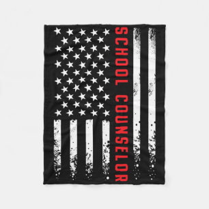 Couverture Polaire Etats-Unis Indicateur École de Drapeau Conseils 4è