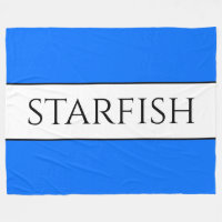 Étoile de mer Sporty Bright Bleu Marin Rayures Bla