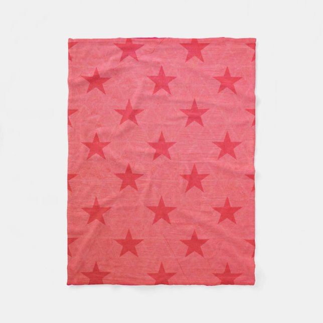 Couverture Polaire Étoile rustique (Devant)