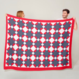 Couverture Polaire Étoiles De Hope Américana Douche Fleece Blanket