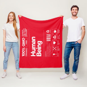 Couverture Polaire être humain