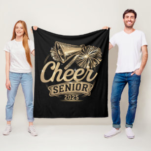Couverture Polaire Étudiant en dernière année 2025 Cheerleader Promot
