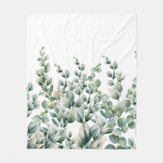 Couverture Polaire Eucalyptus vert