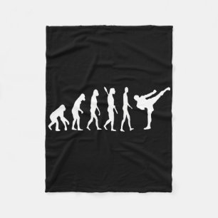Couverture Polaire Évolution de kickboxing Karaté Arti Taekwondo Judo