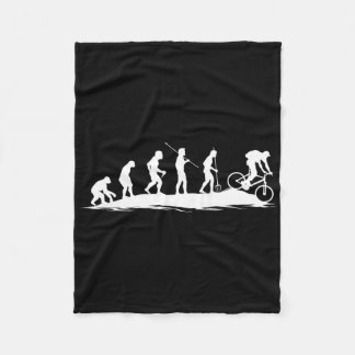 Couverture Polaire Evolution Of Biker Bicycle Mountain Biking _1 
