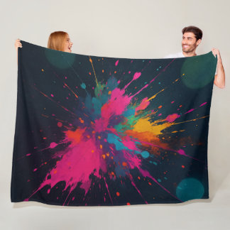 Couverture Polaire explosion des couleurs
