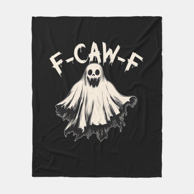 Couverture Polaire F-Caw-F Humor Retro Classic (Devant)