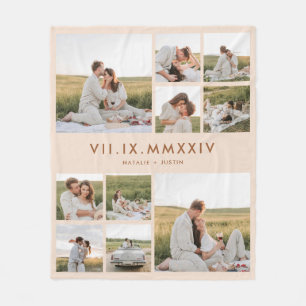 Couverture Polaire Faire-part de mariage et d'anniversaire de mariage