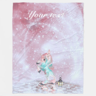 Couverture Polaire Fairytale Unicorn