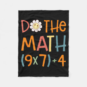 Couverture Polaire Fais Le Calcul 67 Mème Drôle Six Sept Prof De Math