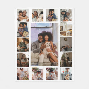 Couverture Polaire Faites votre propre photo personnalisée 15