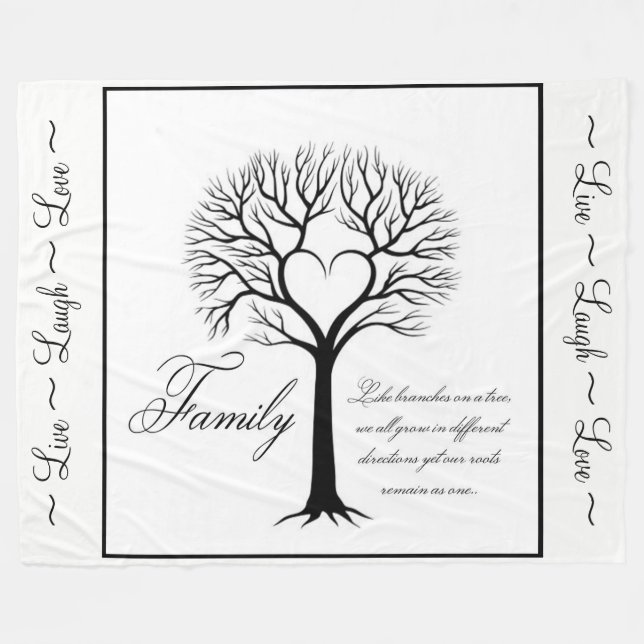 Couverture Polaire Famille (Devant (Horizontal))