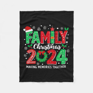 Couverture Polaire Famille Noël 2024 Noël Crew Noël Famille Ma