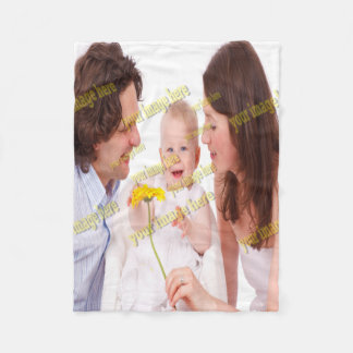 Couverture Polaire FAMILLE Photo ✨ Lovely Custom