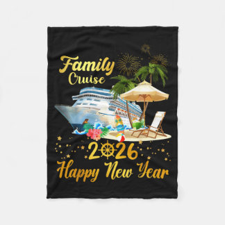 Couverture Polaire Family Cruise 2026 Happy New Year 