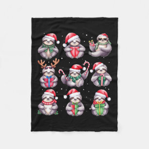 Couverture Polaire Fantaisie de Noël Fantaisie Fantaisie Amoureux Ani