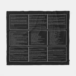 Couverture Polaire Fantastique plaisanteries couleur personnalisée