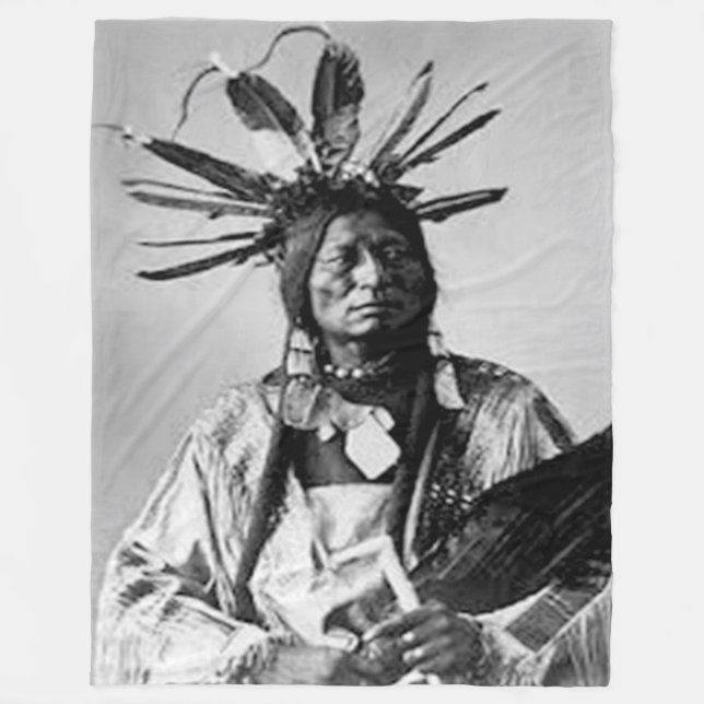 Couverture Polaire FAUCON BLANC,    Cheyenne du nord - 1876 (Devant)