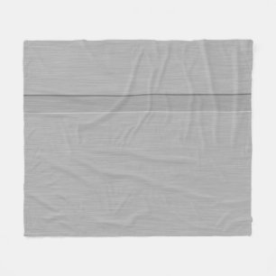 Couverture Polaire Faux brossé métal avec Groove