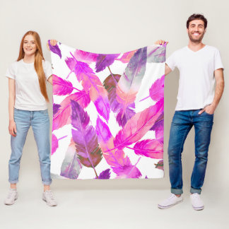 Couverture Polaire Feathery life for me