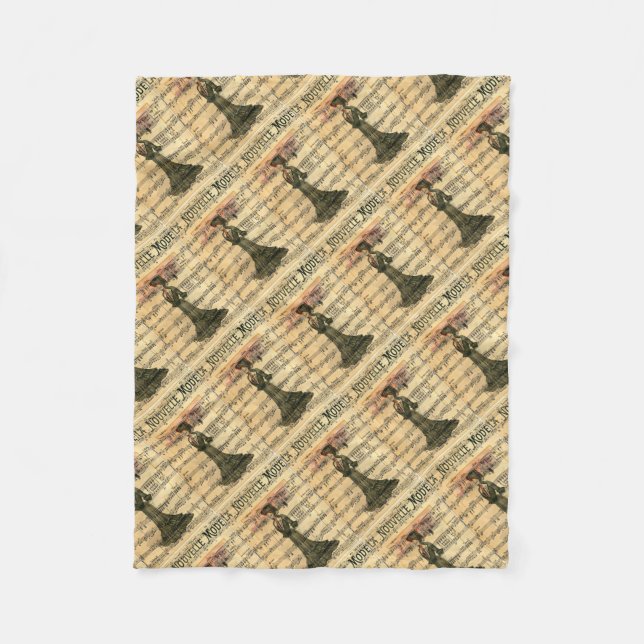 Couverture Polaire Femme en mode Nouvelle (Devant)