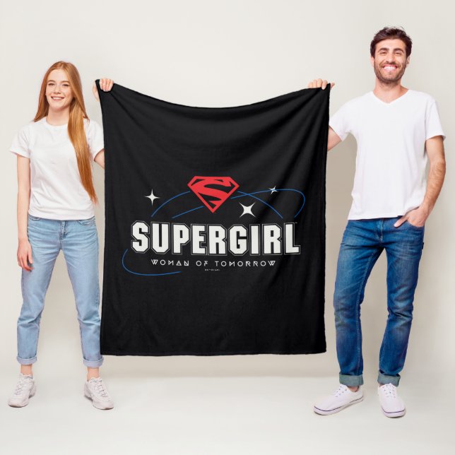 Couverture Polaire Femme super fille de demain (En situation)