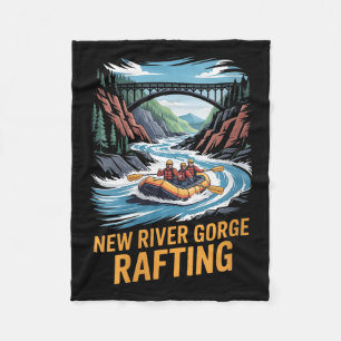 Couverture Polaire Femmes Nouvelle Gorge de rivière Rafting Whitewate