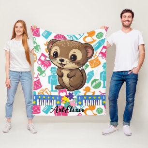 Couverture Polaire Ferret Toys Imprimer