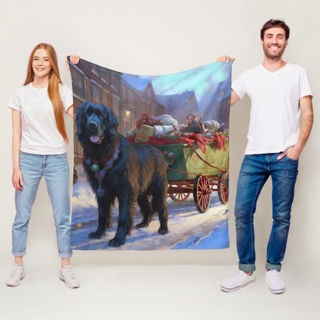 Couverture Polaire Festin de Noël à Terre-Neuve (En situation)