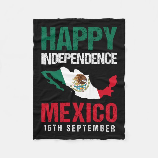 Couverture Polaire Fête de l'Indépendance mexicaine Est 16 septembre  (Devant)