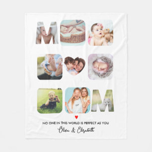 Couverture Polaire Fête des mères Cadeau Maman Anniversaire Famille P