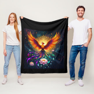 Couverture Polaire Feu de Phoenix Rising