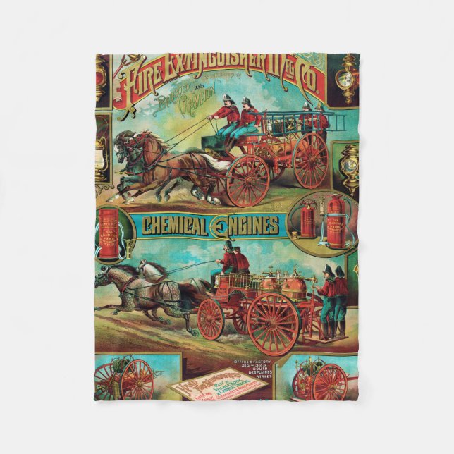 Couverture Polaire Feu Extinguisher MFG Co. (Devant)