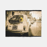 Fiat 500, Italie, voiture vintage couvrante