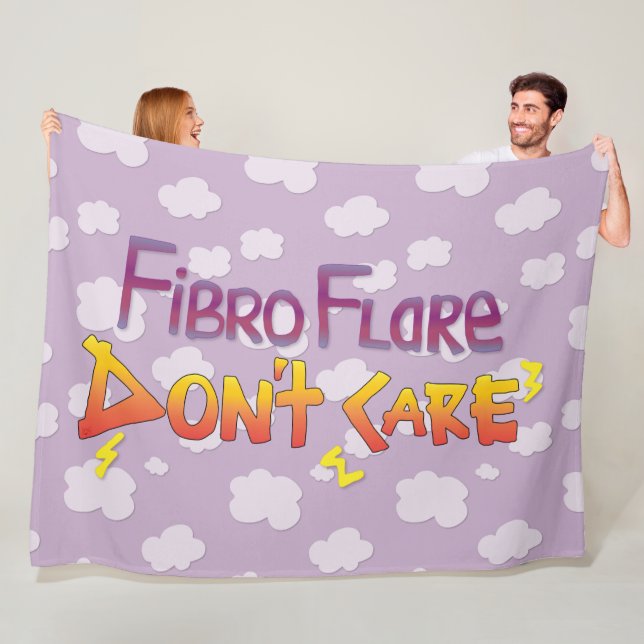 Couverture Polaire Fibro Flare s'en fiche (En situation)