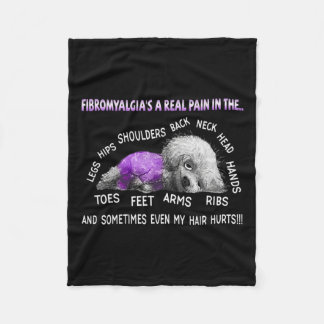 Couverture Polaire Fibromyalgie : une véritable douleur Bichon Frise 