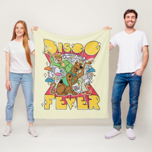 Couverture Polaire Fièvre de Disco avec Scooby et Shaggy