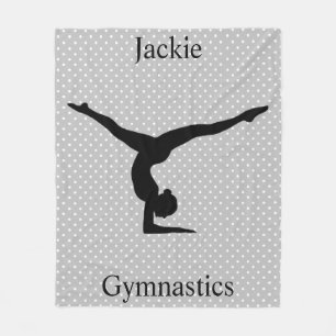 Couverture Polaire Filles Gymnastique Polka Dot
