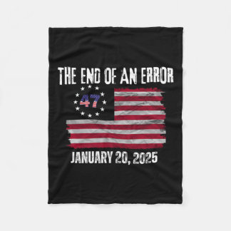 Couverture Polaire Fin D'Une Erreur Trump Jour D'Inauguration 20 Janv