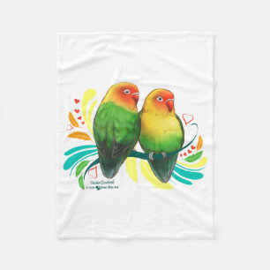 Couverture Polaire Fischer Lovebirds