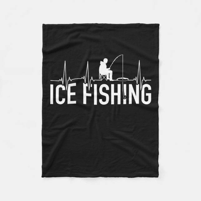 Couverture Polaire Fisher Ice Fishing Hearbeat (Devant)