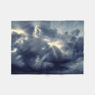 Couverture Polaire Flambeaux pendant l'orage