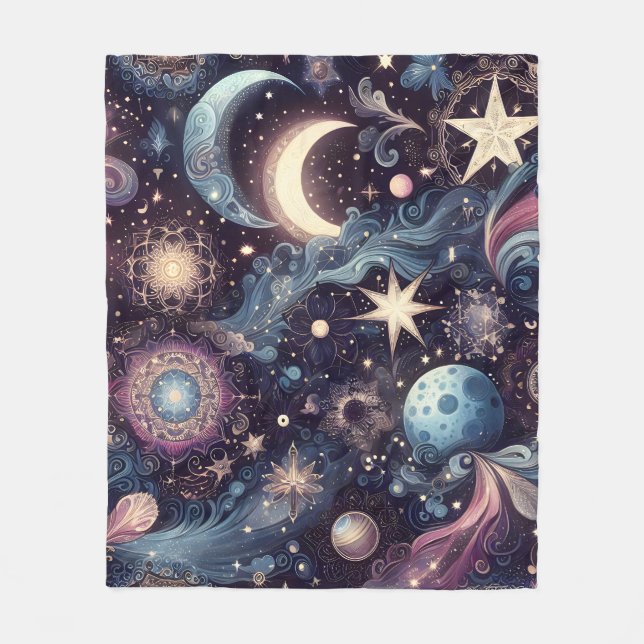 Couverture Polaire Flambée torride (Devant)