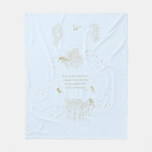 Couverture Polaire Fleece Blanket Proverbs Confiance dans le Seigneur