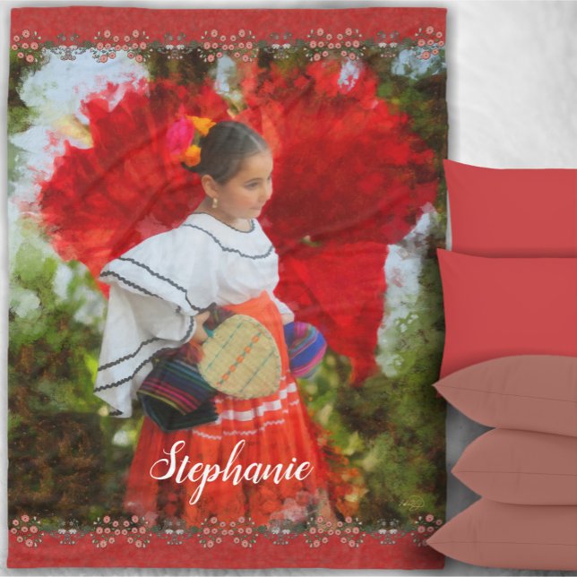 Couverture Polaire Fleur Fiesta 2555 (Créateur téléchargé)